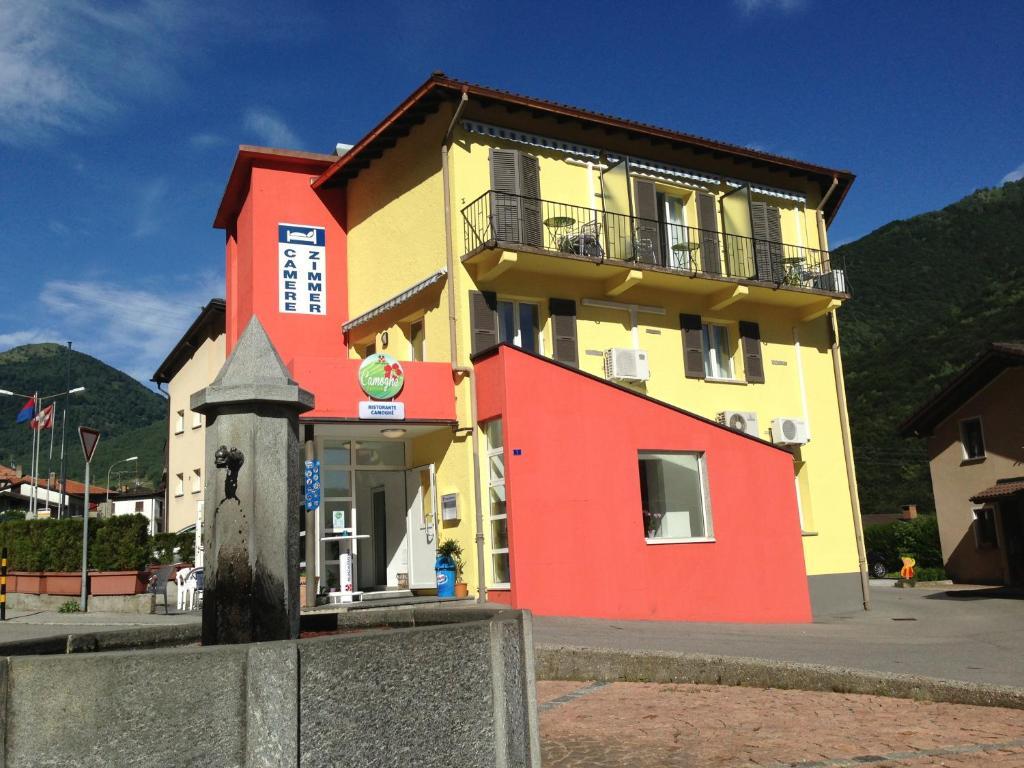 Hotel Ristorante Camoghe Isone Exterior foto